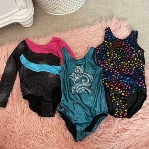 Bundle of gymnastic leotards